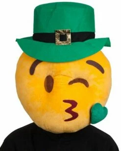 Plush Head St Patricks Kissy Face 1295