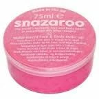 Pink Snazaroo 75ML Face Paint Big Tub Professional Quality