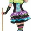 Pop Neon Witch Adults Costume 997516