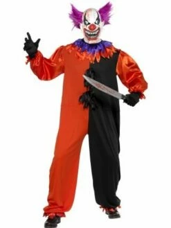 Cirque Sinister Scary Bo Bo The Clown Costume 33474