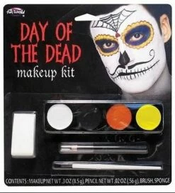 Day Of The Dead Makeup Kit Moustache Man FW-5618-MM