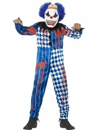 Deluxe Sinister Clown Costume 44327 1 Deluxe Sinister Clown Costume 44327