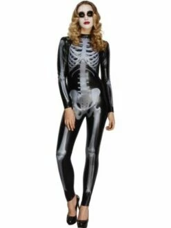 Fever Miss Whiplash Skeleton Costume 43838