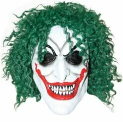 Smiling Clown With Green Hair Jolly Wodgers MA036