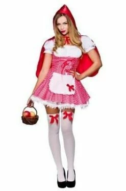 Raunchy Red Riding Hood Costume SF-0075