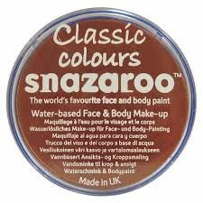 Rust Brown Snazaroo 18ml Face Paint 1118977