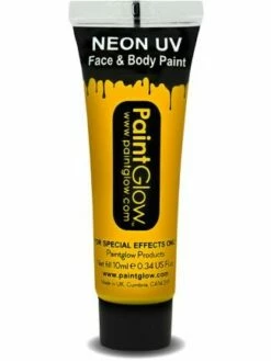 UV Face And Body Paint Bright Orange 45994