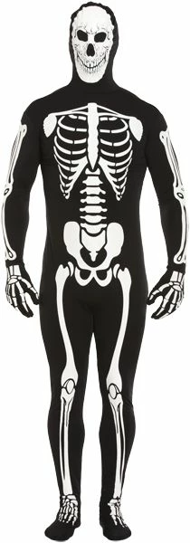 Halloween Adult Skeleton Mens Costume V20221