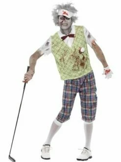 Zombie Golfer Cos Tume 23298