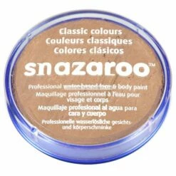 Barely Beige Brown Snazaroo 18ml Face Paint 1118909