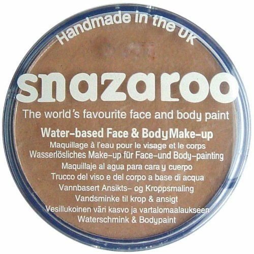 Beige Brown Snazaroo 18ml Face Paint 1118911 1 Beige Brown Snazaroo 18ml Face Paint 1118911