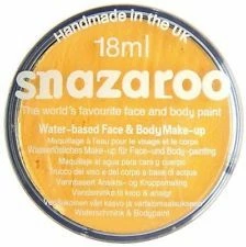 Bright Yellow Snazaroo 18ml Face Paint 1118222