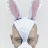 Bunny Easter Face Mask Half Face Noise JW Fancy Dress