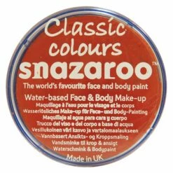 Dark Orange Snazaroo 18ml Face Paint
