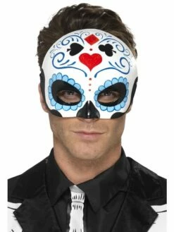 Day Of The Dead Blue Eyemask 44648