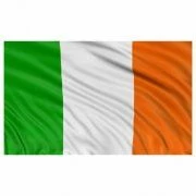 Ireland Irish Flag 5ft X 3ft Rugby Football