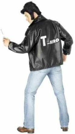 T Bird Grease Official Jacket Licenced Smiffys Fancy Dress