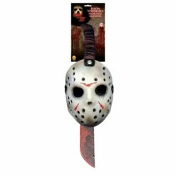 Jason Mask And Machette Set - Official Merchandise