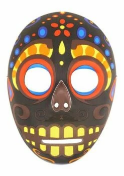 Mask Black Day Of The Dead Adult V36 683