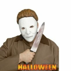 Michael Myers "Zombie" Mask & Knife Wicked Costume