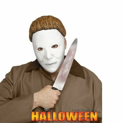 Michael Myers "Zombie" Mask & Knife Wicked Costume 1 Michael Myers "Zombie" Mask & Knife Wicked Costume