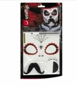 Day Of The Dead Senor Bones Make Up Kit 44926