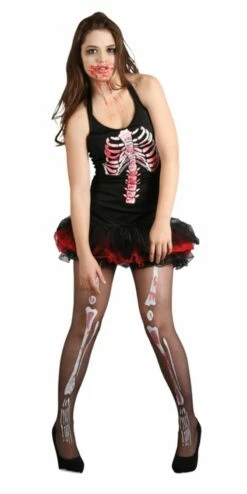 Skeleton Zombie Costume HF-5073