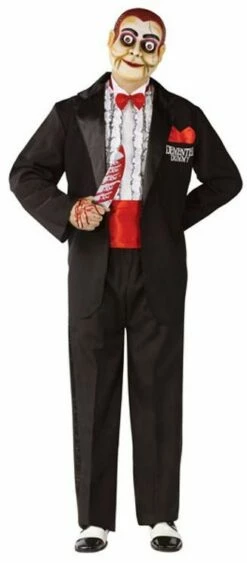 Adult Ventriloquist Demented Dummy Costume 3329B