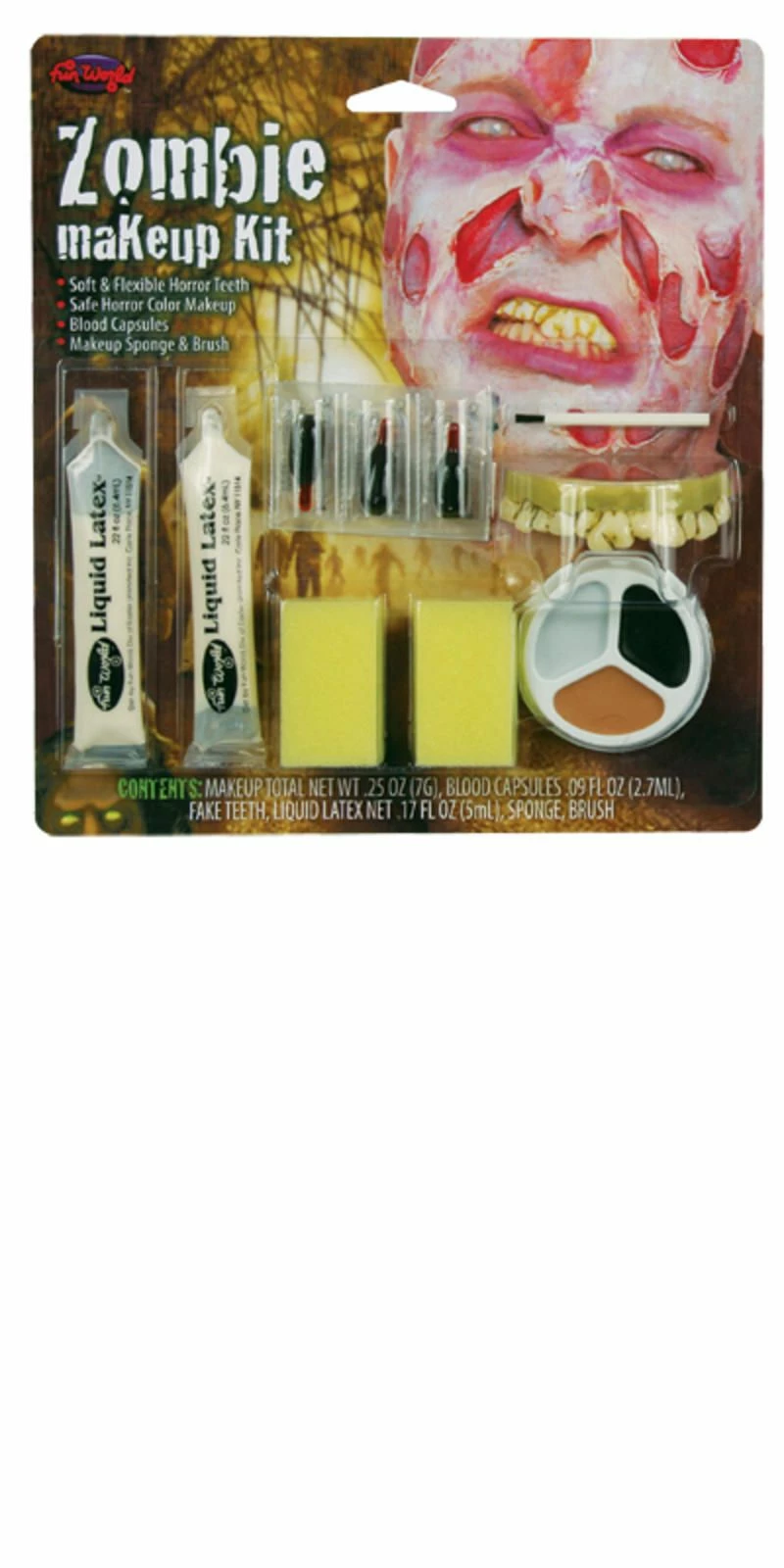 Zombie Makeup Kit Peeling Skin Wicked 1 Zombie Makeup Kit Peeling Skin Wicked